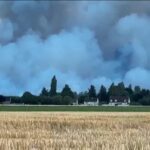 Firefighters continue to battle ‘contained’ Fontainebleau fire near Paris