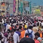 Thousands set out on the 32-km Simhachalam Giri Pradakshina; lakhs expected