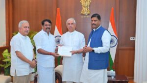 T.N. BJP urges Governor Arlekar to act against participation of ‘two private individuals’ in Cabinet meeting