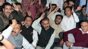 Congress holds sit-in protests across Himachal, Haryana, Punjab over student issues