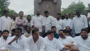 Congress-BRS confrontation escalates into showdown in Hyderabad; alleged scam at Telangana’s Gurukuls under spotlight