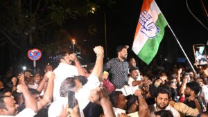 Congress takes out Lok Bhavan march in Thiruvananthapuram