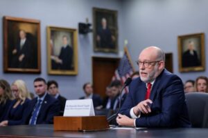 Outgoing Trump watchdog faces Democrat fire over handling of consumer agency