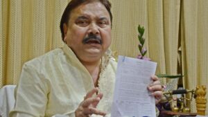 TMC MLA Madan Mitra attends Mamata camp’s assembly protest days after joining rebel faction