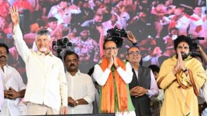 Naidu, Pawan, Chouhan launch VB-G Ram G scheme in Tirupati district