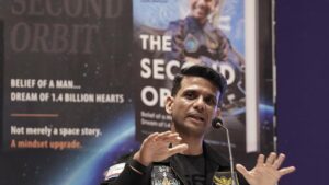 Astronaut Shubhanshu Shukla shares space triumphs, humorous anecdotes at book launch