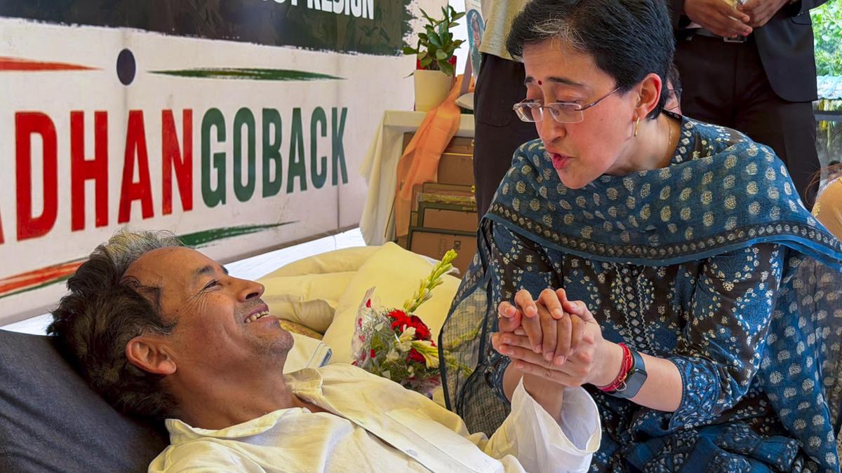 Day 24 of CJP protest: Wangchuk loses 8.2 kg as fast enters 16th day; ‘lives at stake’, says Dipke