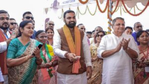 Bihar CM opens ₹130.88-cr. link to divert floodwaters, enhance farm productivity