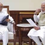 Monsoon session: Sharad Pawar, Supriya Sule meet PM Modi in Parliament