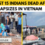 Watch: Boat carrying Indians capsizes in Vietnam; search under way