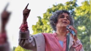 Arundhati Roy: ‘We are being pushed to the wall’