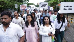 Mariners, families seek protection amid West Asia conflict
