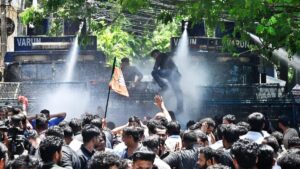 Yuva Morcha protest march to Kerala CM’s official residence over PSC exam ‘anomalies’ turns violent