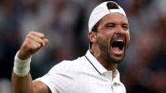 Dimitrov beats Mensik to extend emotional Wimbledon return