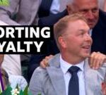 Sporting superstars pack the royal box at Wimbledon