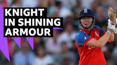 England’s ever-reliable Knight steps up again with vital half-century