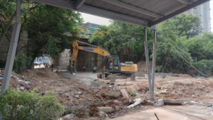 34-metre cycling track stretch removed in Narsingi for U-turn to decongest traffic flow