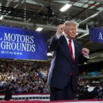 Trump seeks to revive his bond with blue-collar America