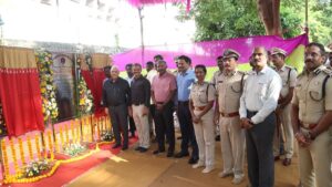 DGP lays foundation stone for ‘Vihara’, ‘Vihari’ and Central police canteen at Mangalagiri