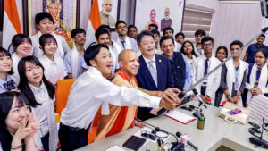 “Today you are students; tomorrow you will be scientists, artists, leaders”: UP CM calls for deeper India-Japan youth ties