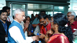 ‘Moved to hear experience first hand’: Jaishankar receives 21 TN pilgrims rescued from Nepal