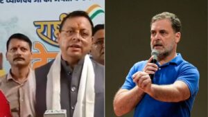 ‘Religious slogans were raised, people responded’: Dhami hits back at Rahul over Kharge ‘purification’ row