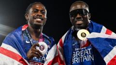 GB’s Glave and Azu claim European 100m one-two