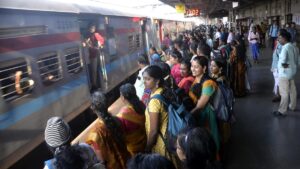Redevelopment work at Kollam railway station in Keralam leaves festival commuters in chaos