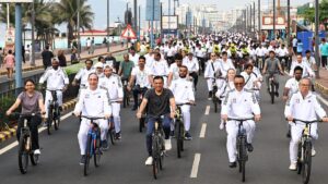 Cycling a solution to pollution, says Union Minister Mandaviya after BRICS Friendship Cycling event