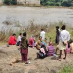Shivamogga: Mother and three children jump into Tunga river; locals rescue two, two others still missing