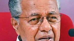 Keralam Opposition leader Pinarayi Vijayan rejects hawala allegations, claims family being targeted