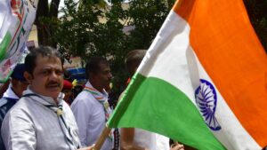 BJP seeks Zameer’s sacking over decision to skip flag hoisting in Vijayanagara district