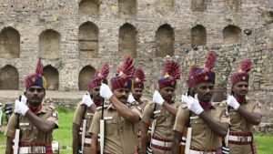Arrangements in full swing for Independence Day fete at Golconda Fort