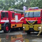 Fire at furniture godown near Plamoodu in Kerala’s Thiruvananthapuram