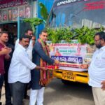 New bus service launched to Palakondaraya temple for Sravanam month