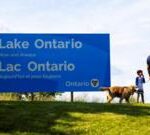 Canada installs large Lake Ontario sign in latest jab at US