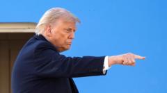 Trump’s dramatic plane swap hints at personal stakes of Iran war