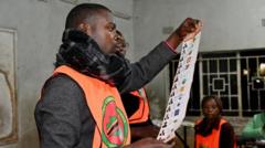 Zambia vote counting resumes after pause over alleged attacks on polling staff