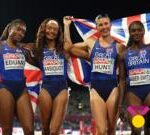 ‘Absolutely miles ahead!’ GB women win brilliant relay gold