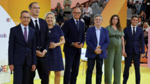 With no clear contender, “everyone thinks they have a shot”‘ at succeeding to Macron