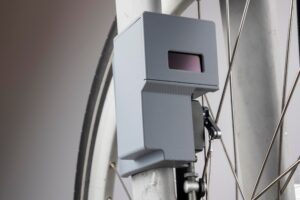 When housing is unaffordable, this artist’s device makes pedaling harder