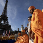Eiffel Tower closed in row over women removed for Hindu group