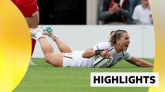 England’s 39-match win streak halted by thrilling draw with Canada