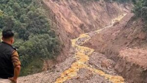 Landslide hits Sikkim’s Mangan, partially blocks Teesta River flow