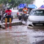 One hour of rain, hours of congestion: Gurugram’s waterlogging woes persist