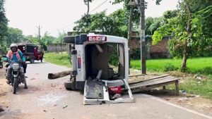 Police team attacked by angry villagers in Bihar’s Sitamarhi after husband of ward councillor shot dead by criminals
