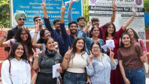 ABVP wins 3 DUSU posts; independent candidate Deepanshu Shokeen gets vice-president’s position