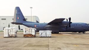 India sends fresh tranche of relief material to Nepal