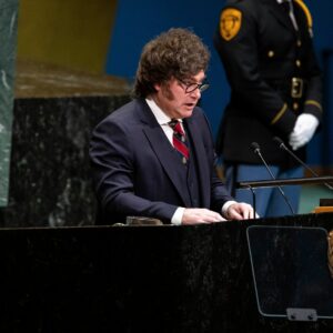 Argentina’s Milei assails the U.N. as a ‘useless’ enabler of ‘fatally arrogant’ bureaucrats.