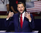 JD Vance pitches himself as Trump’s political heir on day two of Republican midterm convention